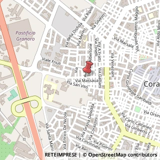 Mappa Via ameglio 40, 70033 Corato, Bari (Puglia)
