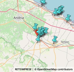 Mappa Strada Santa Lucia ai Monti, 70033 Corato BA, Italia (7.76588)