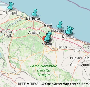 Mappa Strada Santa Lucia ai Monti, 70033 Corato BA, Italia (11.58273)