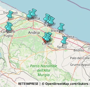 Mappa Strada Santa Lucia ai Monti, 70033 Corato BA, Italia (15.56)