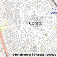 Mapa Corato
