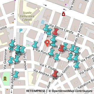 Mappa Piazza Caduti di Via Fani, 70033 Corato BA, Italia (0.07333)