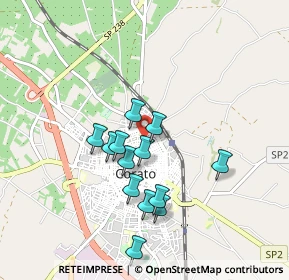 Mappa Piazza Caduti di Via Fani, 70033 Corato BA, Italia (0.83769)
