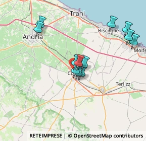 Mappa Via Andria, 70033 Corato BA, Italia (7.20667)