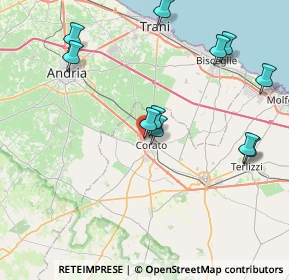 Mappa Via Falcone G. e Morvillo F., 70033 Corato BA, Italia (9.24182)