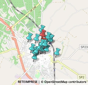 Mappa Via Paisiello, 70033 Corato BA, Italia (0.529)