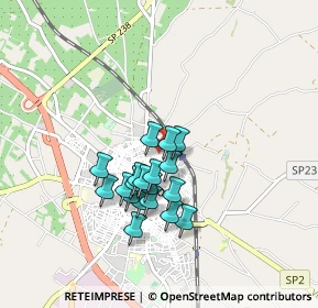 Mappa Via Giotto, 70033 Corato BA, Italia (0.72947)