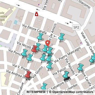 Mappa Piazza Stanislao Cannizzaro, 70033 Corato BA, Italia (0.07083)