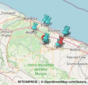 Mappa Via Santorno, 70033 Corato BA, Italia (10.35833)
