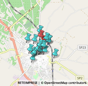 Mappa Via Palizzi, 70033 Corato BA, Italia (0.55)