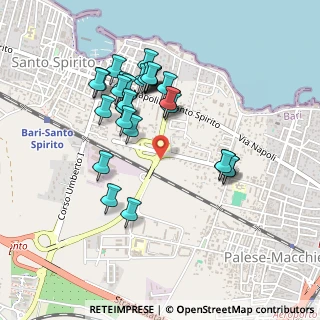 Mappa Via Francesco Speranza, 70127 Bari BA, Italia (0.47333)