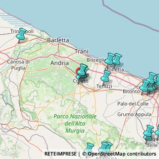 Mappa Via Ettore Carafa, 70100 Corato BA, Italia (26.083)