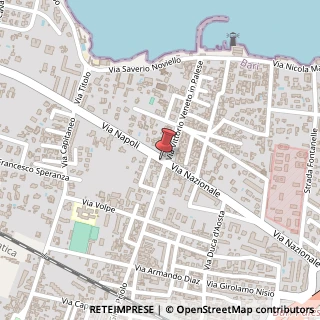 Mappa Via Nazionale, 28, 70128 Bari, Bari (Puglia)