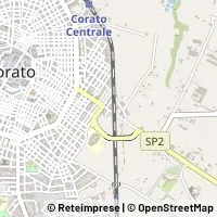 Hartă Corato