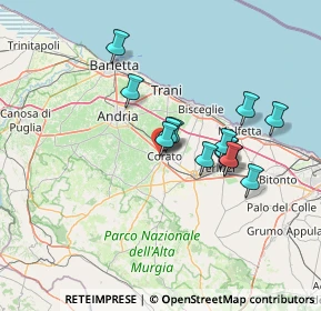 Mappa SS N., 70033 Corato BA, Italia (12.26786)