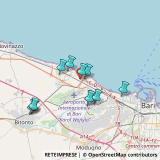Mappa Vico VI, 70128 Bari BA, Italia (3.66909)