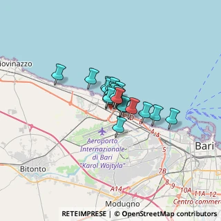 Mappa Vico VI, 70128 Bari BA, Italia (1.591)