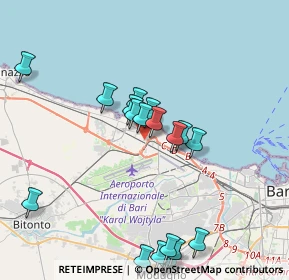 Mappa Vico VI, 70128 Bari BA, Italia (4.596)