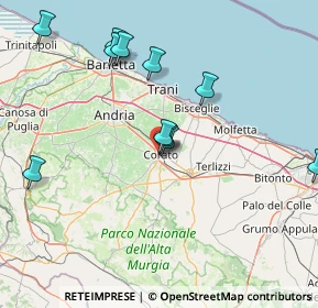 Mappa Via Antonio Pacinotti, 70033 Corato BA, Italia (18.5225)