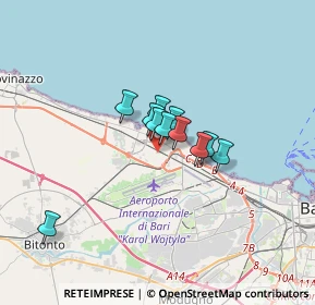 Mappa Via Giovanni Valle, 70128 Bari BA, Italia (2.08091)