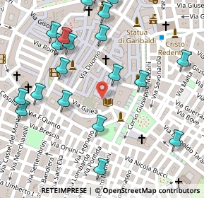 Mappa Via Papagno, 70033 Corato BA, Italia (0.169)