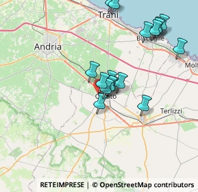 Mappa Contrada La, 70033 Corato BA, Italia (7.60235)