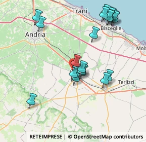 Mappa Contrada La, 70033 Corato BA, Italia (9.0435)