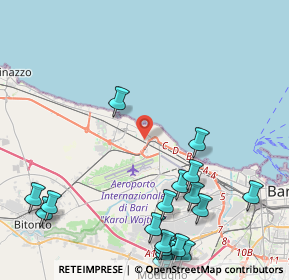 Mappa Via Amedeo di Savoia, 70128 Bari BA, Italia (6.25)