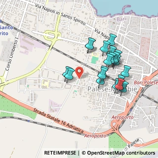 Mappa Piazza Capitaneo, 70128 Bari BA, Italia (0.4605)