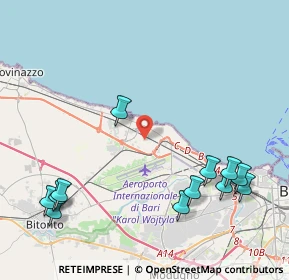 Mappa Piazza Capitaneo, 70128 Bari BA, Italia (5.62667)