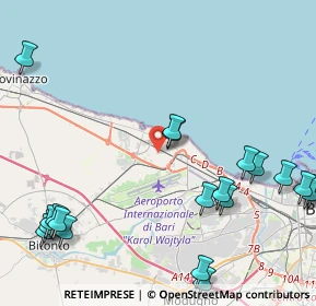 Mappa Piazza Capitaneo, 70128 Bari BA, Italia (6.2015)