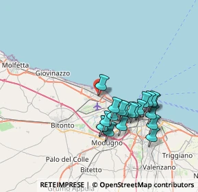 Mappa Via Caputo, 70128 Bari BA, Italia (7.198)