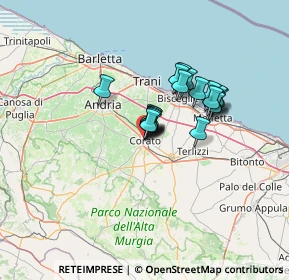 Mappa Corso Garibaldi, 70033 Corato BA, Italia (9.245)