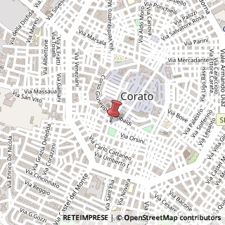 Mappa Piazza Indipendenza, 23, 70033 Corato, Bari (Puglia)