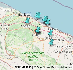 Mappa Via Giuseppe di Vittorio, 70033 Corato BA, Italia (9.61364)