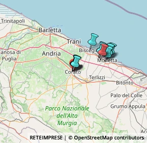 Mappa Via Giuseppe di Vittorio, 70033 Corato BA, Italia (8.97615)