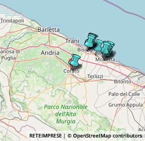 Mappa Via Cavallotti, 70033 Corato BA, Italia (11.594)