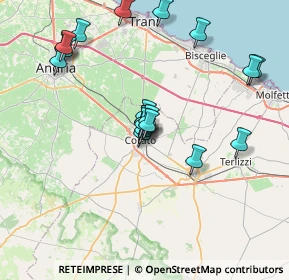 Mappa Via Cavallotti, 70033 Corato BA, Italia (7.646)