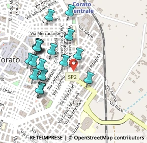 Mappa Via Cavallotti, 70033 Corato BA, Italia (0.2605)
