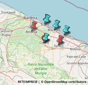 Mappa Vico Gioia, 70033 Corato BA, Italia (10.64842)