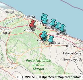 Mappa Vico Gioia, 70033 Corato BA, Italia (10.4025)