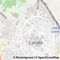 Mapa Corato