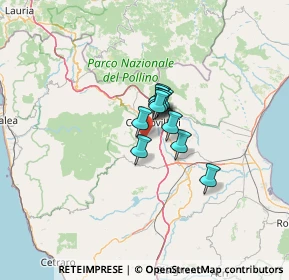 Mappa SP263, 87010 Saracena CS, Italia (6.82818)