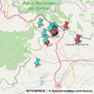 Mappa SP263, 87010 Saracena CS, Italia (6.2645)