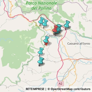 Mappa Contrada san nicola, 87010 Saracena CS, Italia (6.83143)