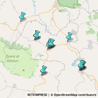 Mappa Via Aldo Moro, 08030 Nuragus NU, Italia (4.28313)