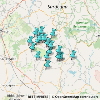 Mappa 08030 Nuragus NU, Italia (10.1345)