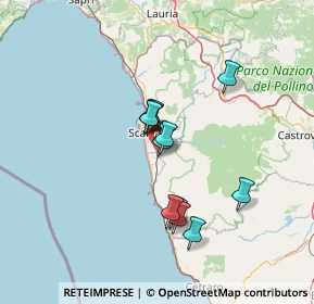 Mappa SP9, 87029 Scalea CS, Italia (11.33)