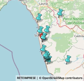Mappa SP9, 87029 Scalea CS, Italia (13.63231)