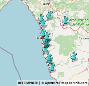 Mappa SP9, 87029 Scalea CS, Italia (12.08071)
